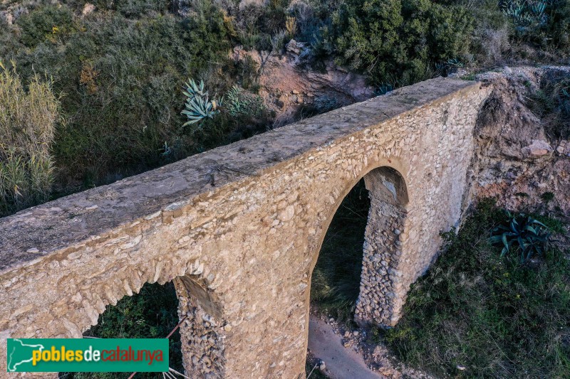 El Pont d'Armentera - Pont de les Femades (aqüeducte romà) (Foto: Francesc Vidal-Barraquer, 2021) El Pont d'Armentera - Pont de les Femades (aqüeducte romà)