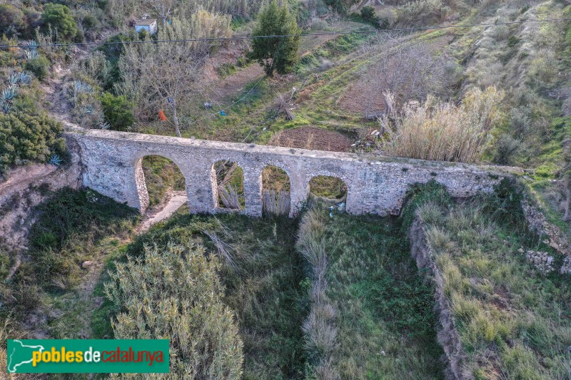 El Pont d'Armentera - Pont de les Femades (aqüeducte romà) (Foto: Francesc Vidal-Barraquer, 2021) El Pont d'Armentera - Pont de les Femades (aqüeducte romà)