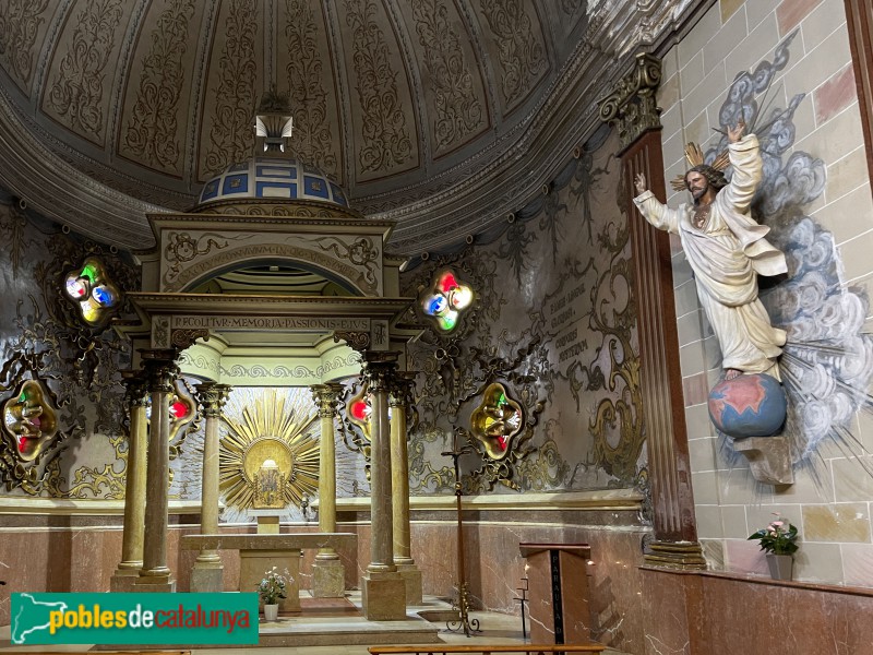 El Vendrell - Església de Sant Salvador. Capella del Santíssim Sagrament