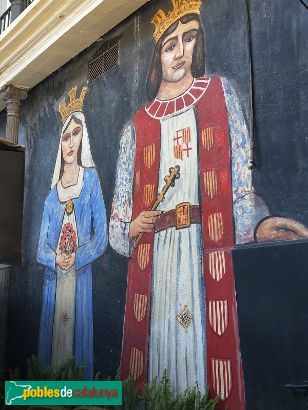 Bracelona - Mural al Jardí de l'Àngel