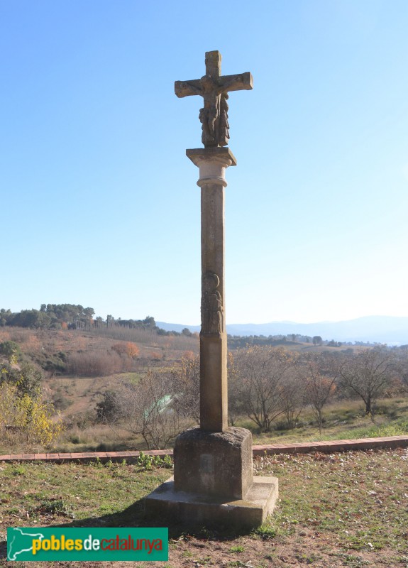 La Roca del Vallès - Creu de terme de Bell-lloc