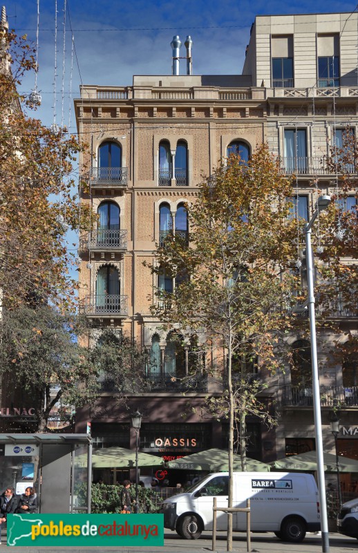 Barcelona - Casa Pere Llibre (Passeig de Gràcia, 24)