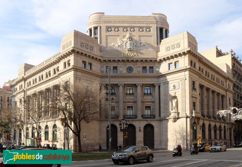 Barcelona - Edifici del Banc d'Espanya (després Caixa Catalunya)