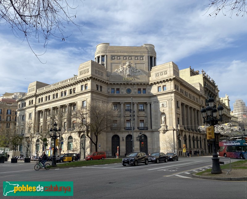 Barcelona - Edifici del Banc d'Espanya (després Caixa Catalunya)