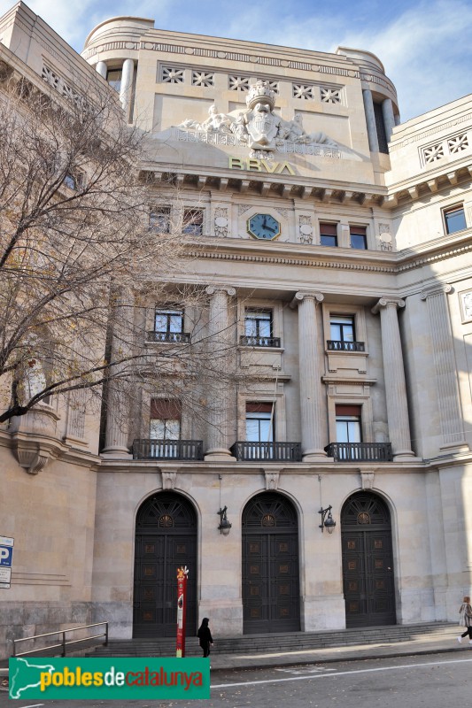 Barcelona - Edifici del Banc d'Espanya (després Caixa Catalunya)