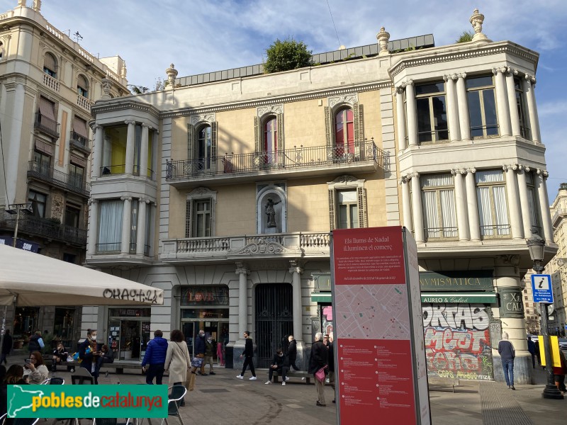 Barcelona - Via Laietana, 25. Casa Calicó