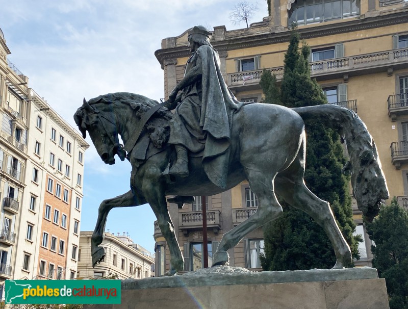 Barcelona - Estàtua de Ramon Berenguer el Gran