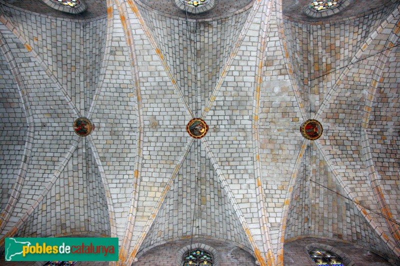 Barcelona - Monestir de Pedralbes, interior església