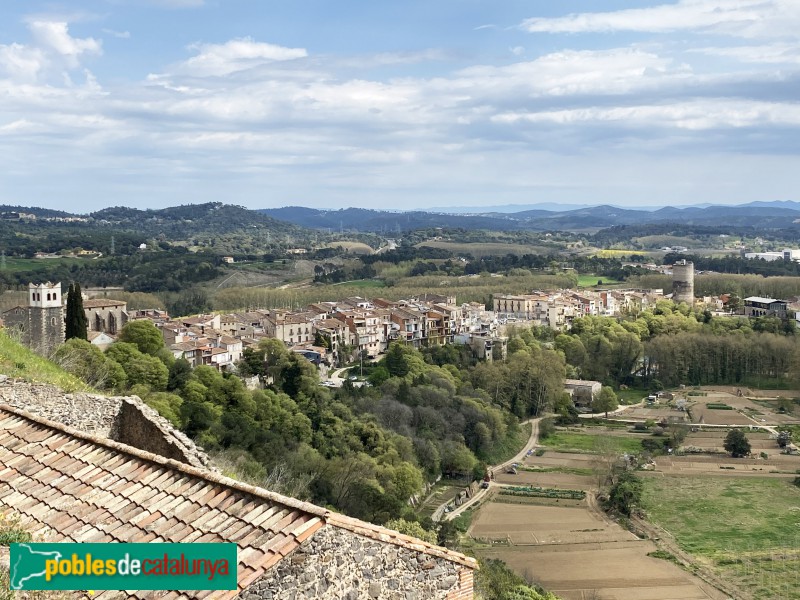 Hostalric - Panoràmica general