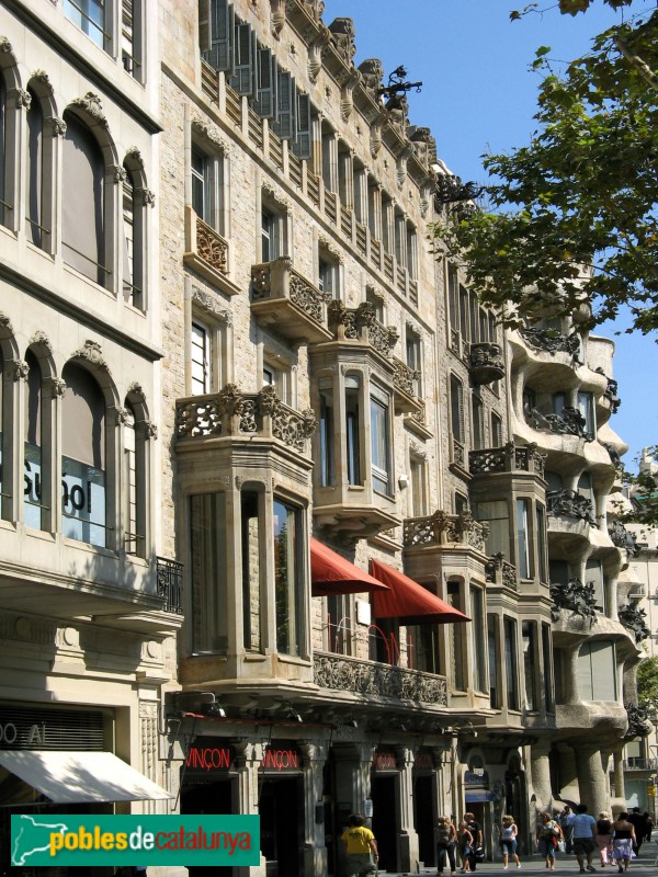 Barcelona - Casa Ramon Casas (Passeig de Gràcia, 96)