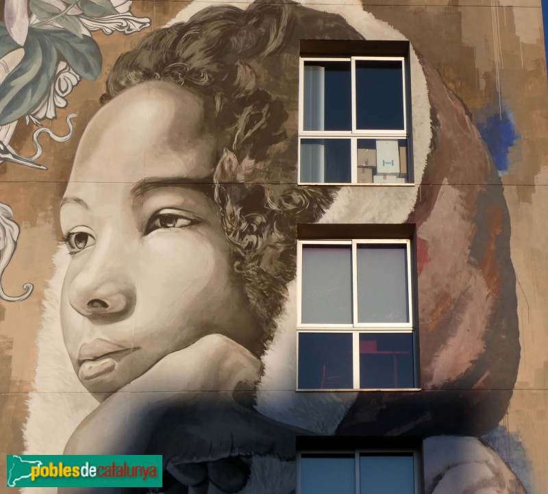 Vilanova i la Geltrú - Mural de la plaça del Mercat