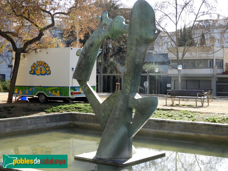 Barcelona - Escultura Enginyeria Tèxtil