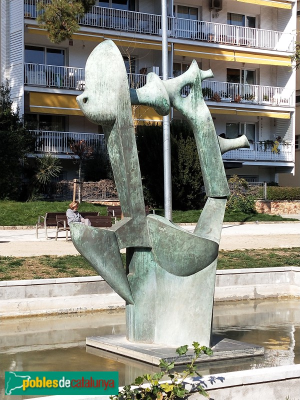 Barcelona - Escultura Enginyeria Tèxtil