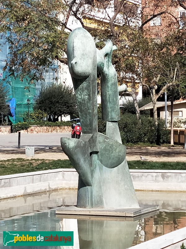 Barcelona - Escultura Enginyeria Tèxtil