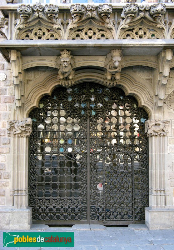 Barcelona - Palau Quadras (Foto: Albert Esteves, 2008) Barcelona - Palau Quadras