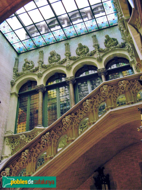 Barcelona - Palau Quadras (Foto: Albert Esteves, 2008) Barcelona - Palau Quadras