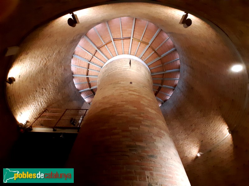 Torre de les Aigües del Besòs - Cúpula dipòsit