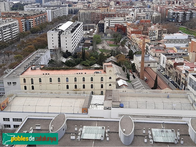 Barcelona - Palo Alto, des de la Torre de les Aigües