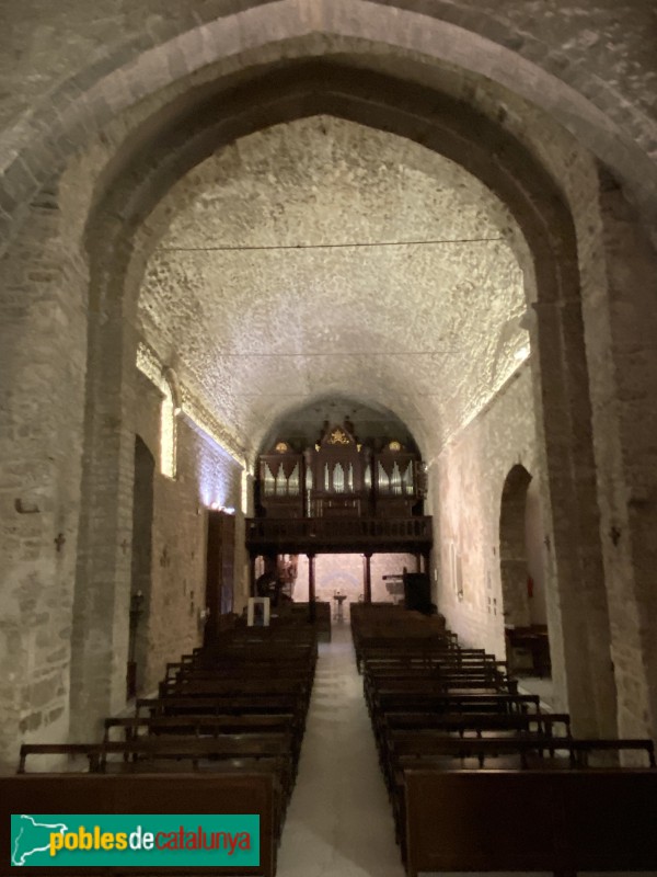 Terrassa - Església de Sant Pere, interior