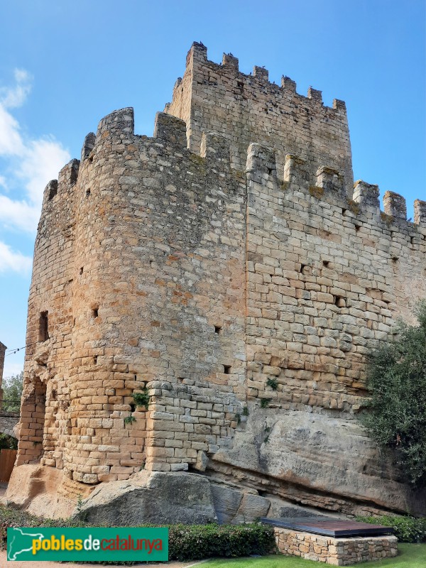 Peratallada - Castell (Foto: Ferran Artigas, 2022) Peratallada - Castell
