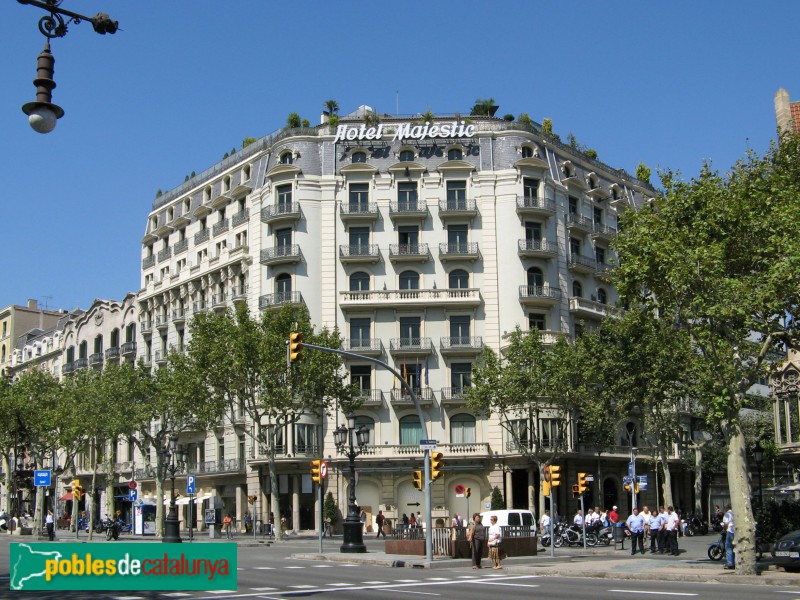 Barcelona - Hotel Majestic (Passeig de Gràcia, 68-72)