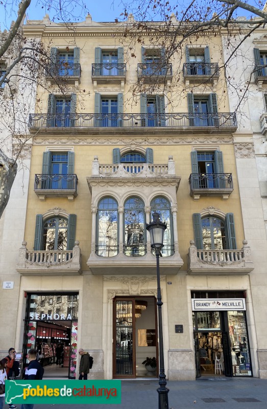 Barcelona - Passeig de Gràcia, 37