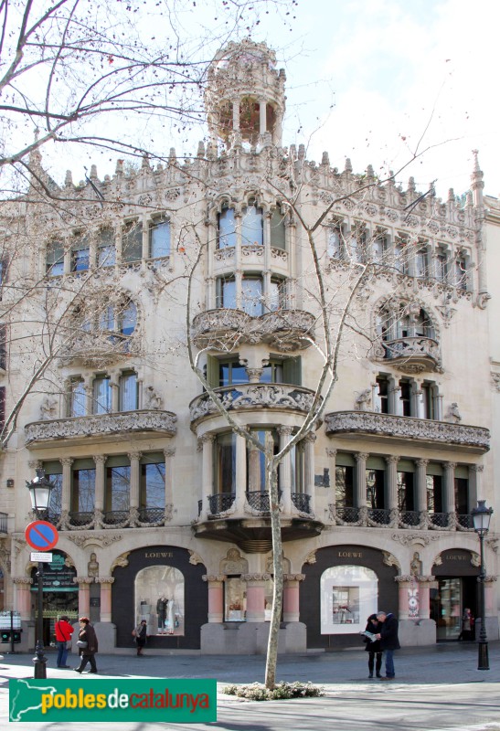 Barcelona - Passeig de Gràcia, 35 (Casa Lleó Morera)