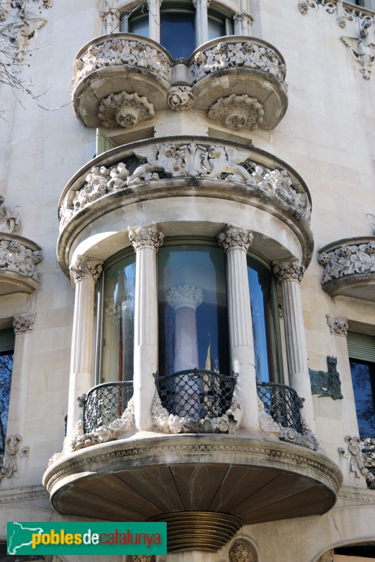 Barcelona - Passeig de Gràcia, 35 (Casa Lleó Morera)