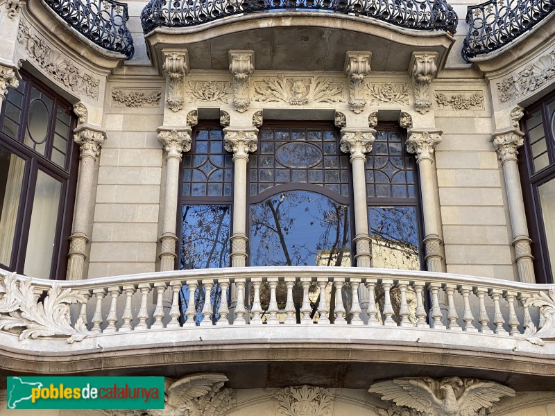 Barcelona - Casa Malagrida (Passeig de Gràcia, 27)