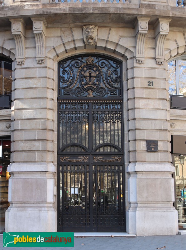 Barcelona - Passeig de Gràcia, 21