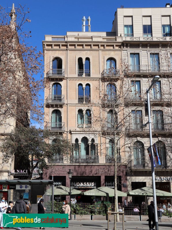 Barcelona - Casa Pere Llibre (Passeig de Gràcia, 24)