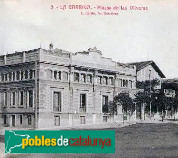 La Garriga - Passeig dels Til·lers, 25. Postal antiga