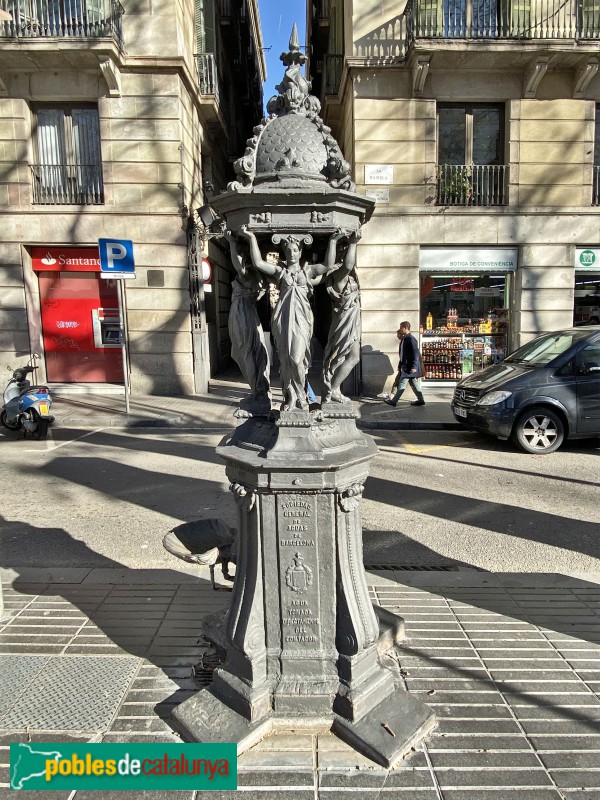 Barcelona - Font Wallace de la Rambla