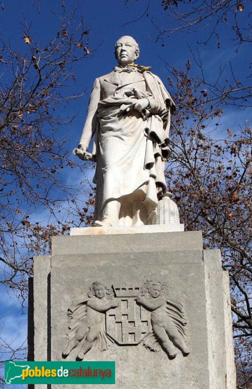 Barcelona - Monument a Güell Ferrer