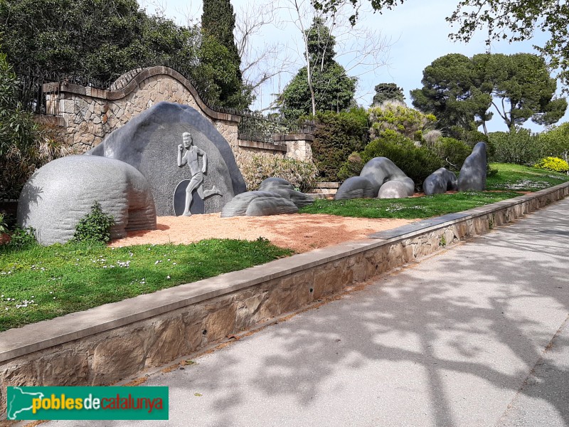 Barcelona - Monument a l'Amistat Catalanocoreana