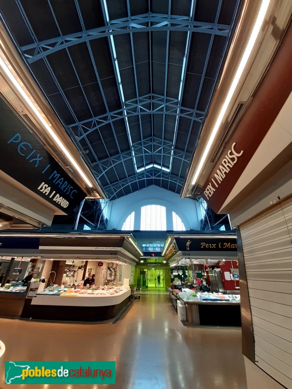 Barcelona - Mercat del Ninot. Interior