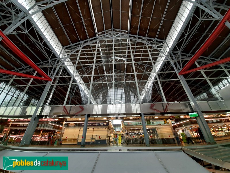 Barcelona - Mercat del Ninot. Interior