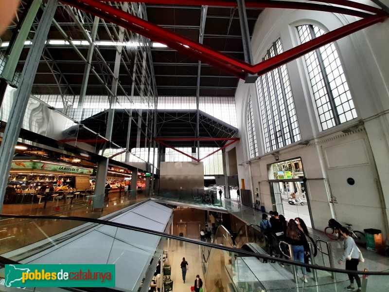 Barcelona - Mercat del Ninot. Interior