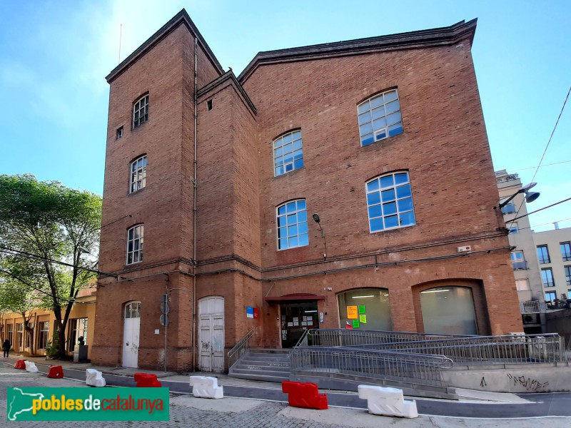 Antiga fàbrica Fabra i Coats (Foto: Sergi Suárez, 2022) Antiga fàbrica Fabra i Coats