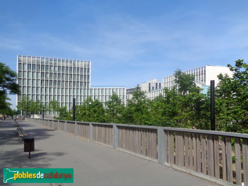 Sant Adrià de Besòs - Campus UPC Diagonal-Besòs. Edificis de recerca