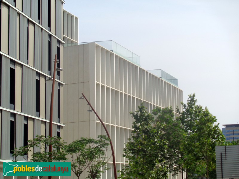 Sant Adrià de Besòs - Campus UPC Diagonal-Besòs. Edificis de recerca