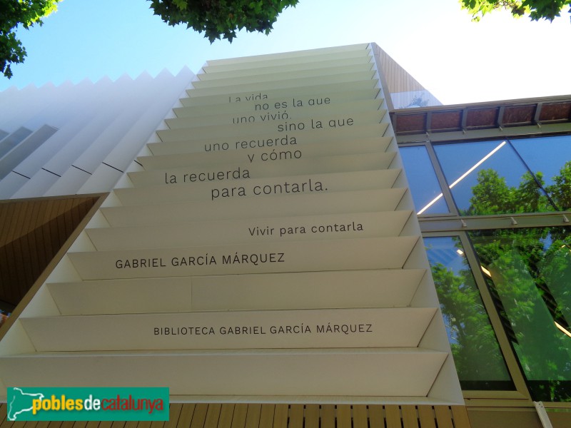 Barcelona - Biblioteca Sant Martí - Gabriel García Márquez