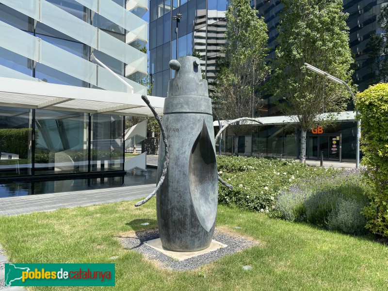 L'Hospitalet de Llobregat - Escultura <i>Femme</i>