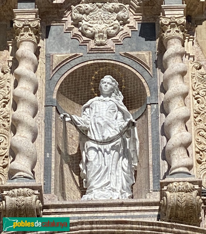 Tortosa - Catedral. Façana principal