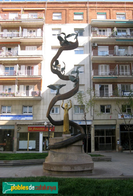 Tarragona - Monument a Verdaguer