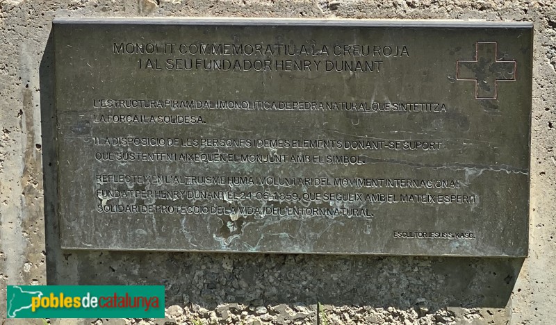 Sant Celoni - Monument a la Creu Roja