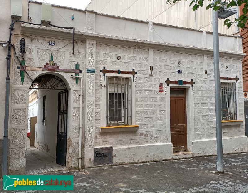 Barcelona -  Passatge del carrer de l'Aviació, 12