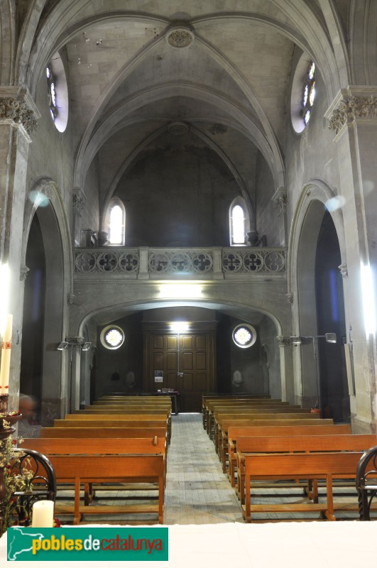 Das - Església de Sant Llorenç. Interior