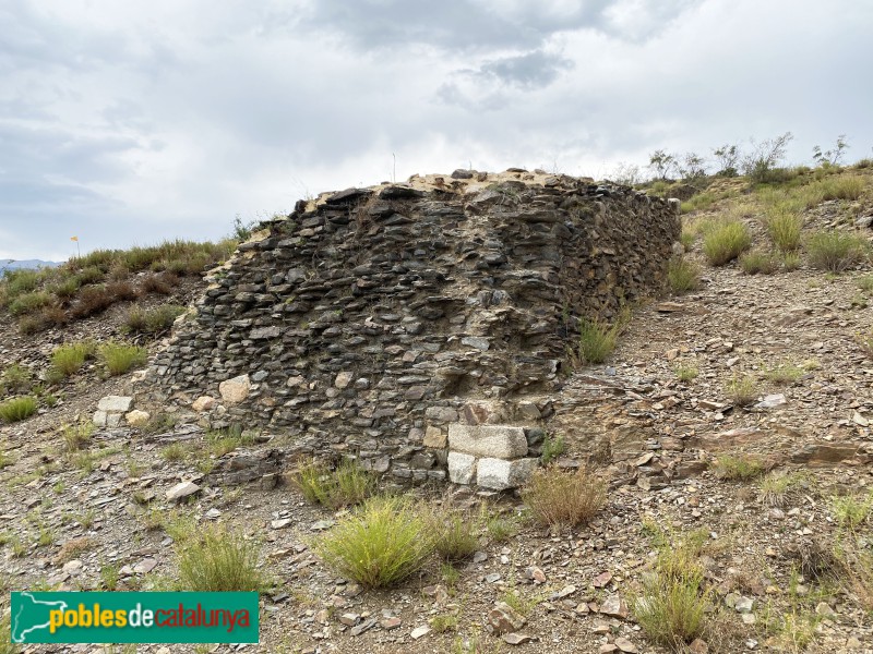 Llívia - Muralles del castell