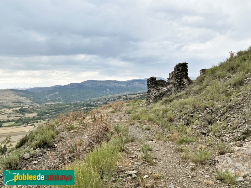 Llívia - Muralles del castell